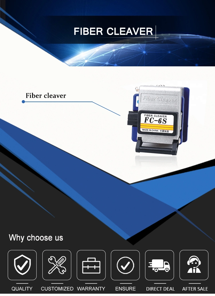 High Precision FC-6s FTTH Optical Fiber Cleaver